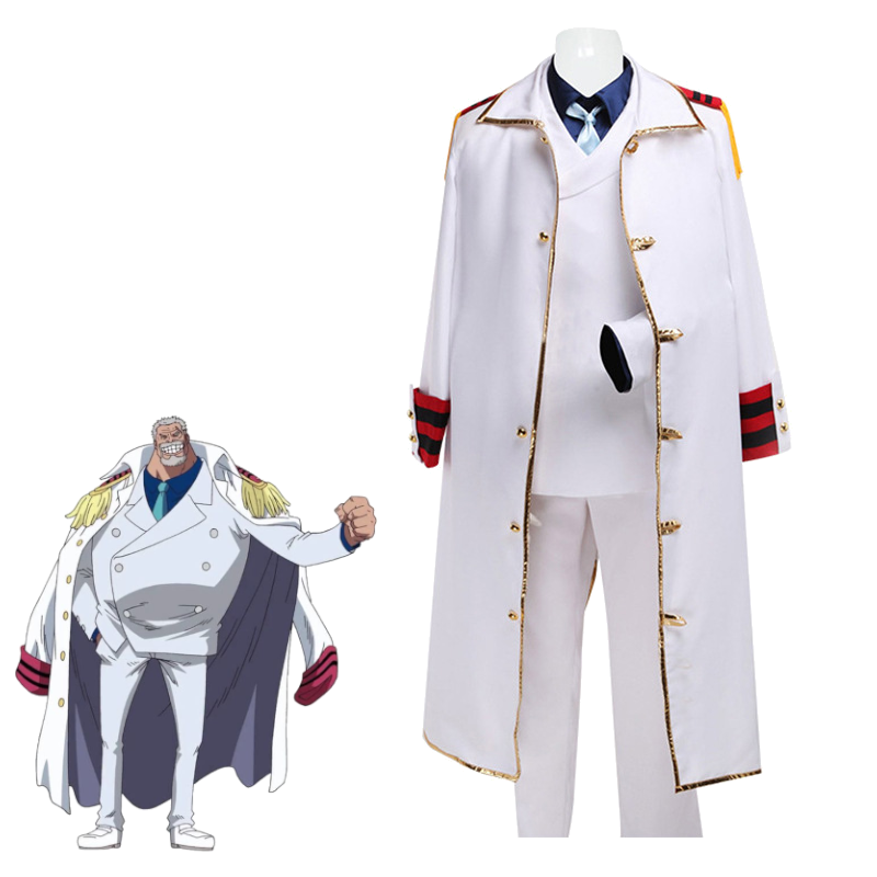 Anime Cosplay Outfits Male - Monkey D Garp Cosplay Costume Marine