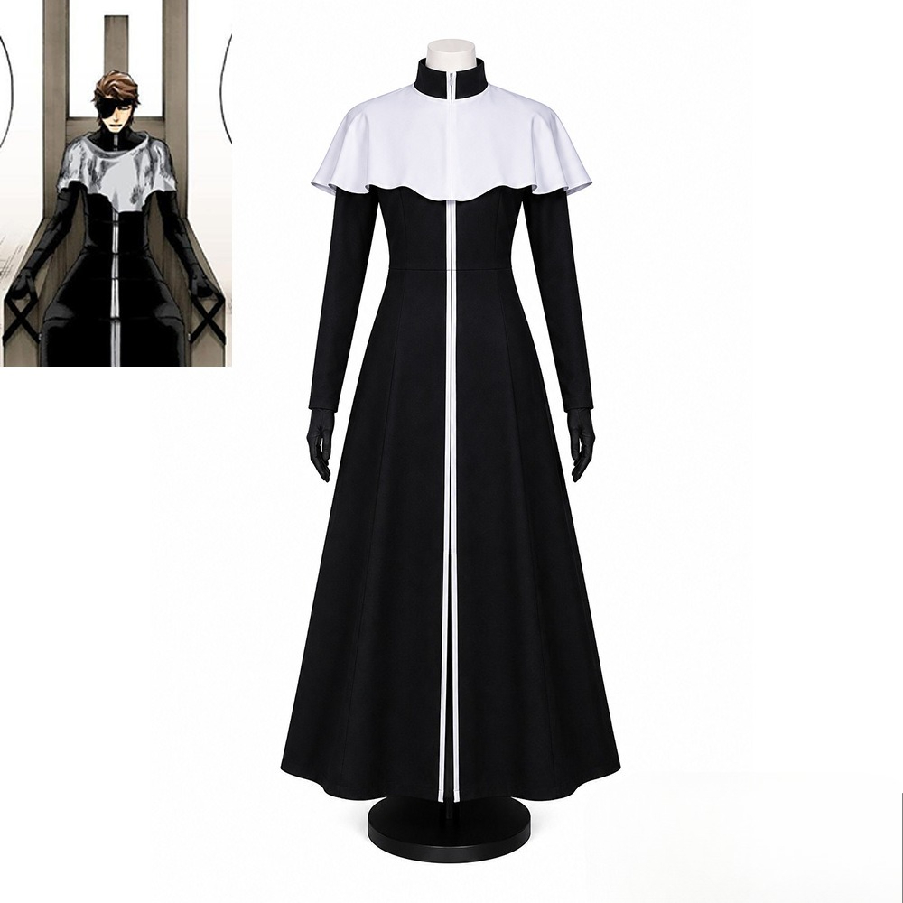 Demon Slayer Haori - Aizen Sousuke Cosplay Costume White Haori