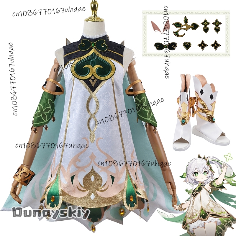Anime Cosplay Anya - Nahida Genshin Cosplay Game Genshin Impact