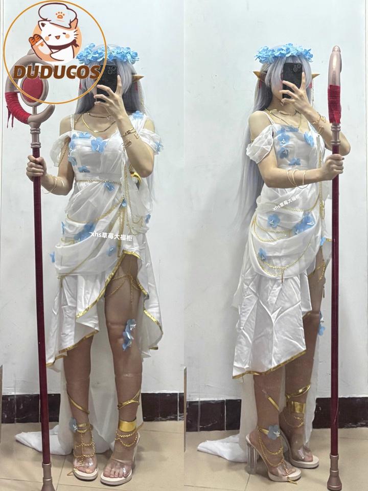Anime Cosplay Dress For Women - IN STOCK Frieren Cosplay Doujin Costume