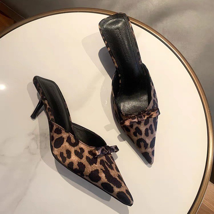 women's leopard-print pointed  - огляд і ціна Anime Cosplay Simple