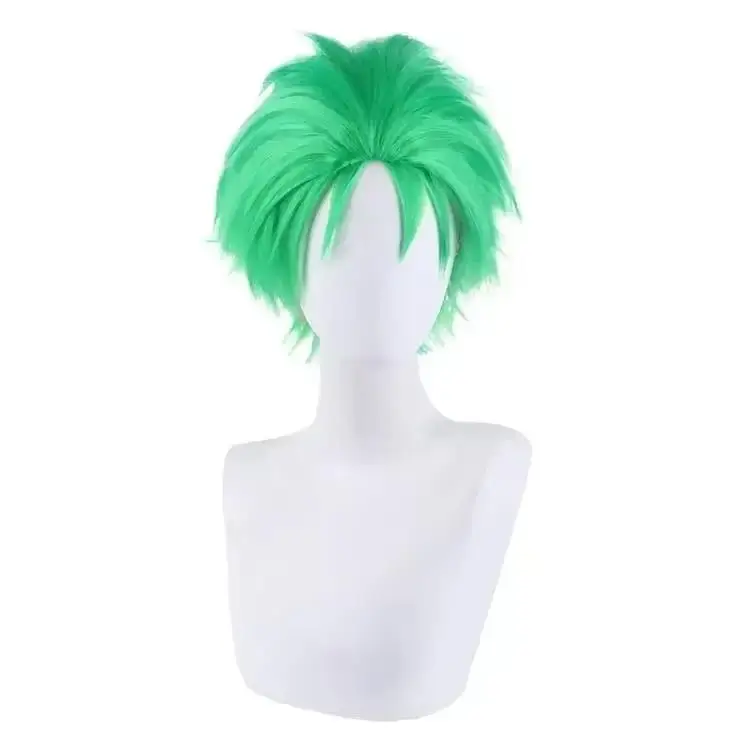 Anime Slicked-back green wig S - огляд і ціна Cosplay Anime Zoro