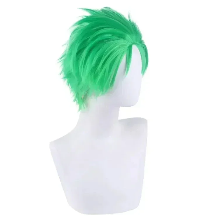Anime Slicked-back green wig S - огляд і ціна Cosplay Anime Zoro