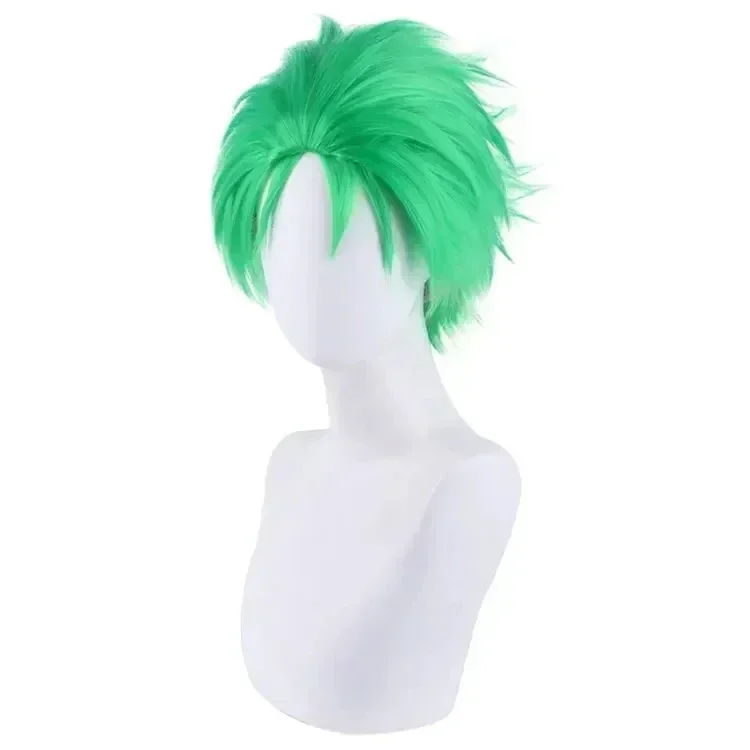Anime Slicked-back green wig S - огляд і ціна Cosplay Anime Zoro