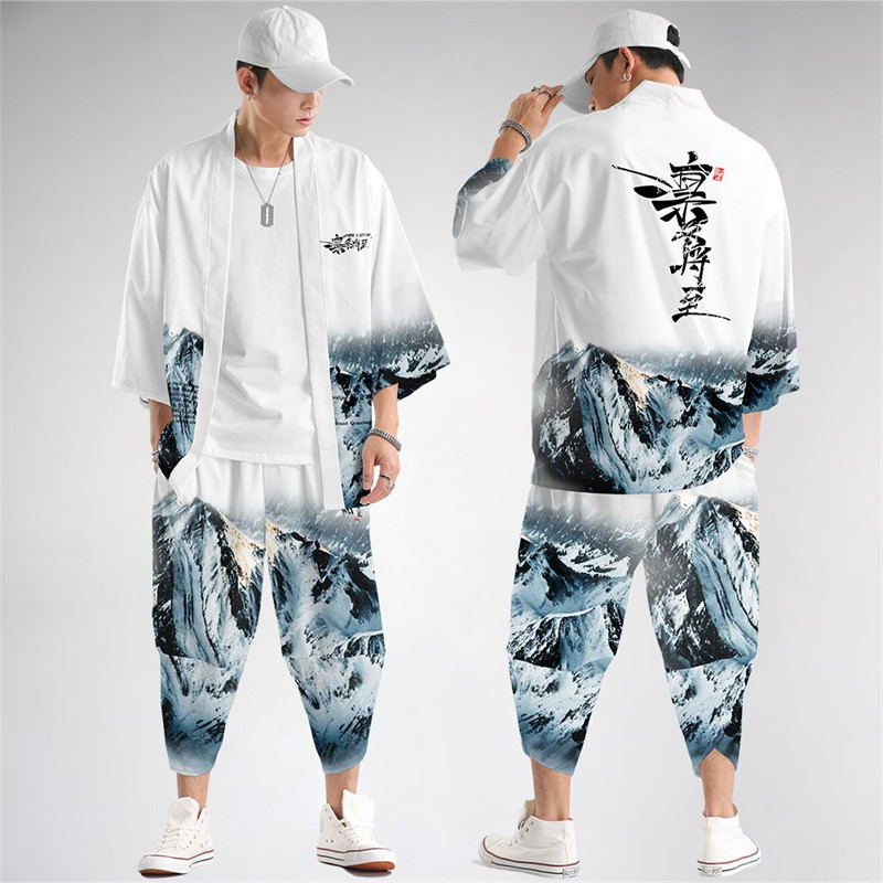 Large Size 5XL 6XL Japanese Ki - огляд і ціна Demon Slayer Haori