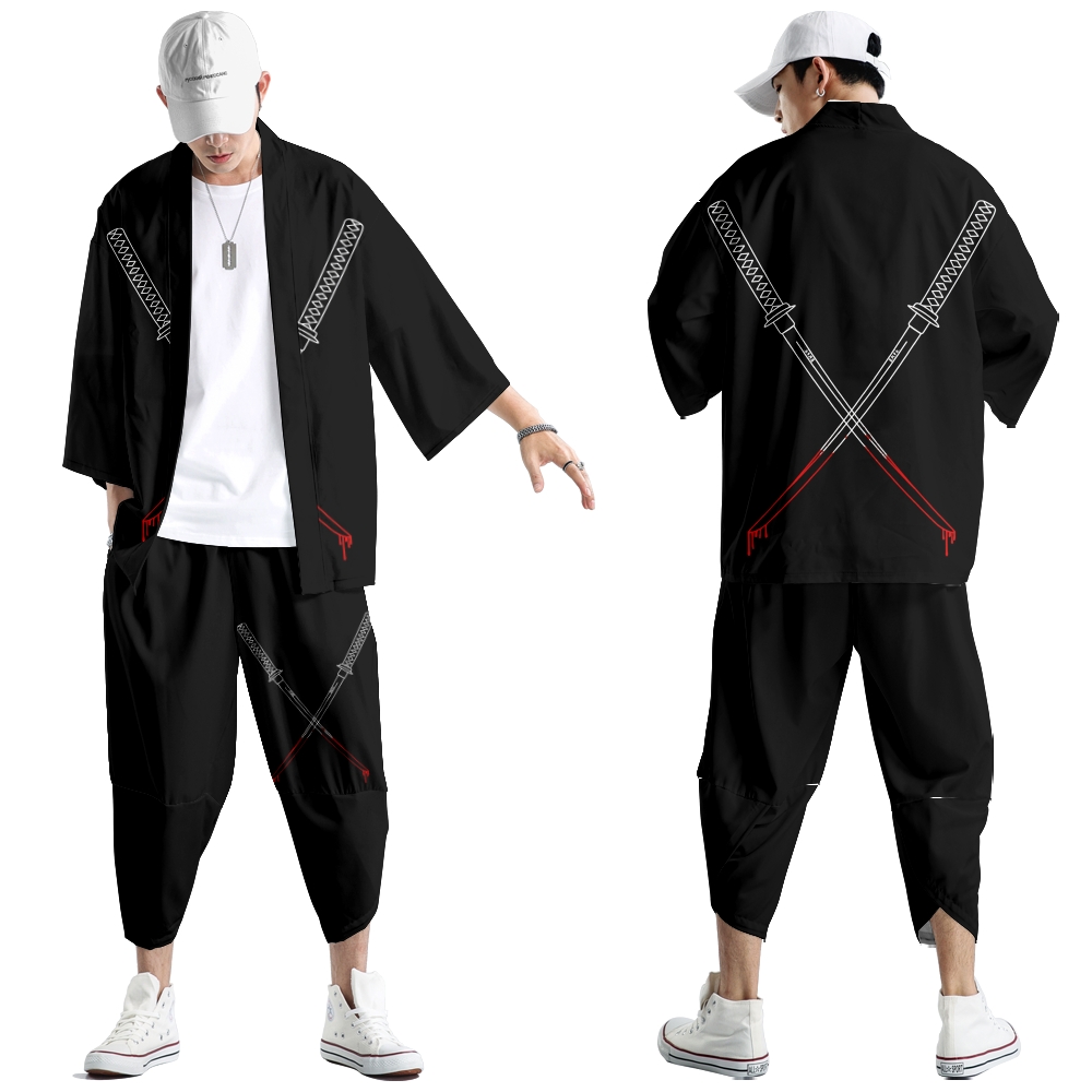 Large Size 5XL 6XL Japanese Ki - огляд і ціна Demon Slayer Haori