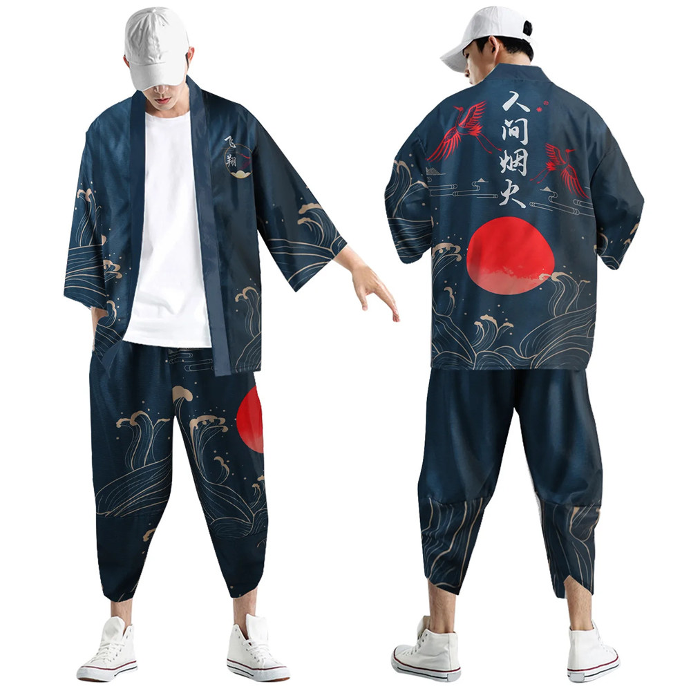 Large Size 5XL 6XL Japanese Ki - огляд і ціна Demon Slayer Haori