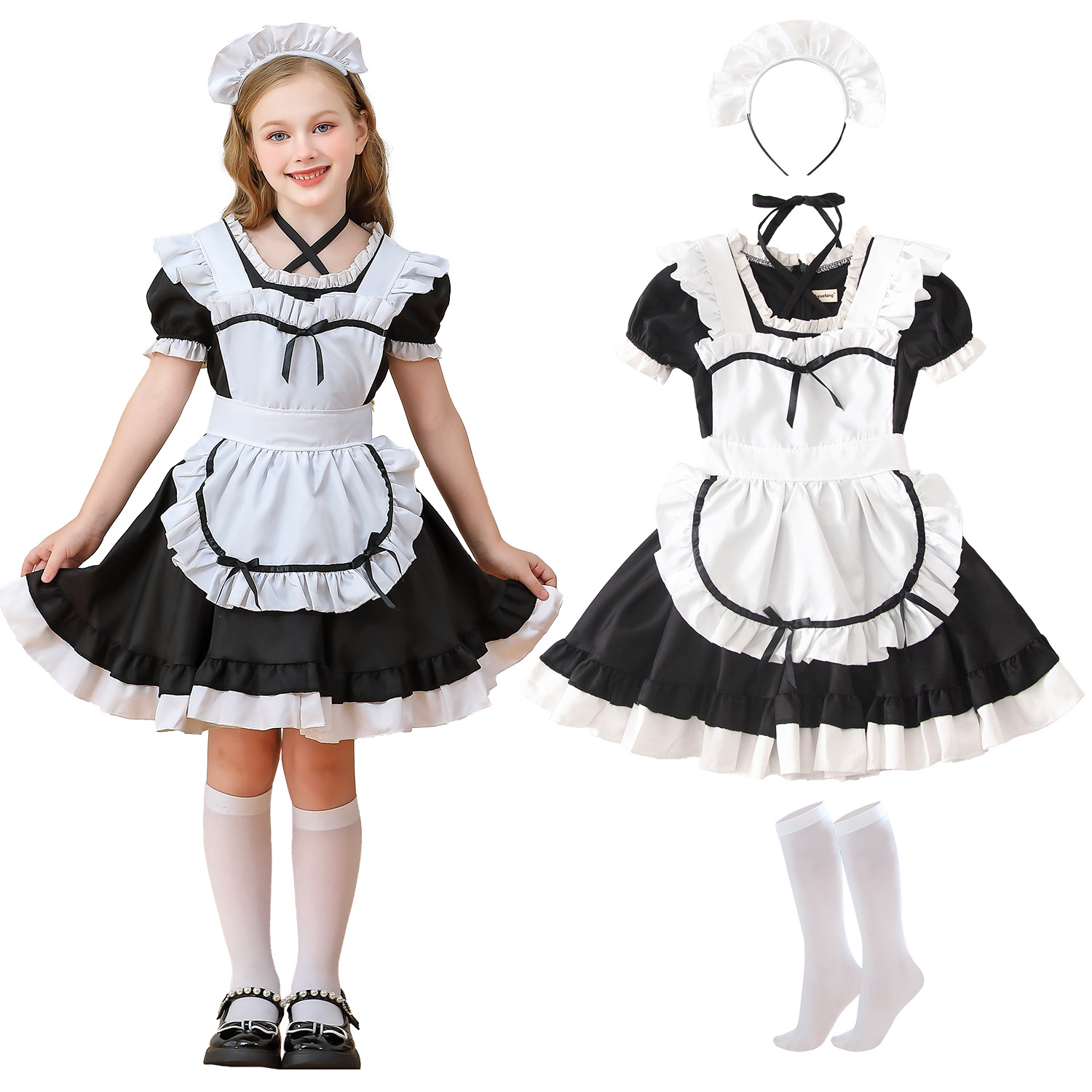 Maid Cosplay Lolita Costume Dr - огляд і ціна Anime Cosplay Simple