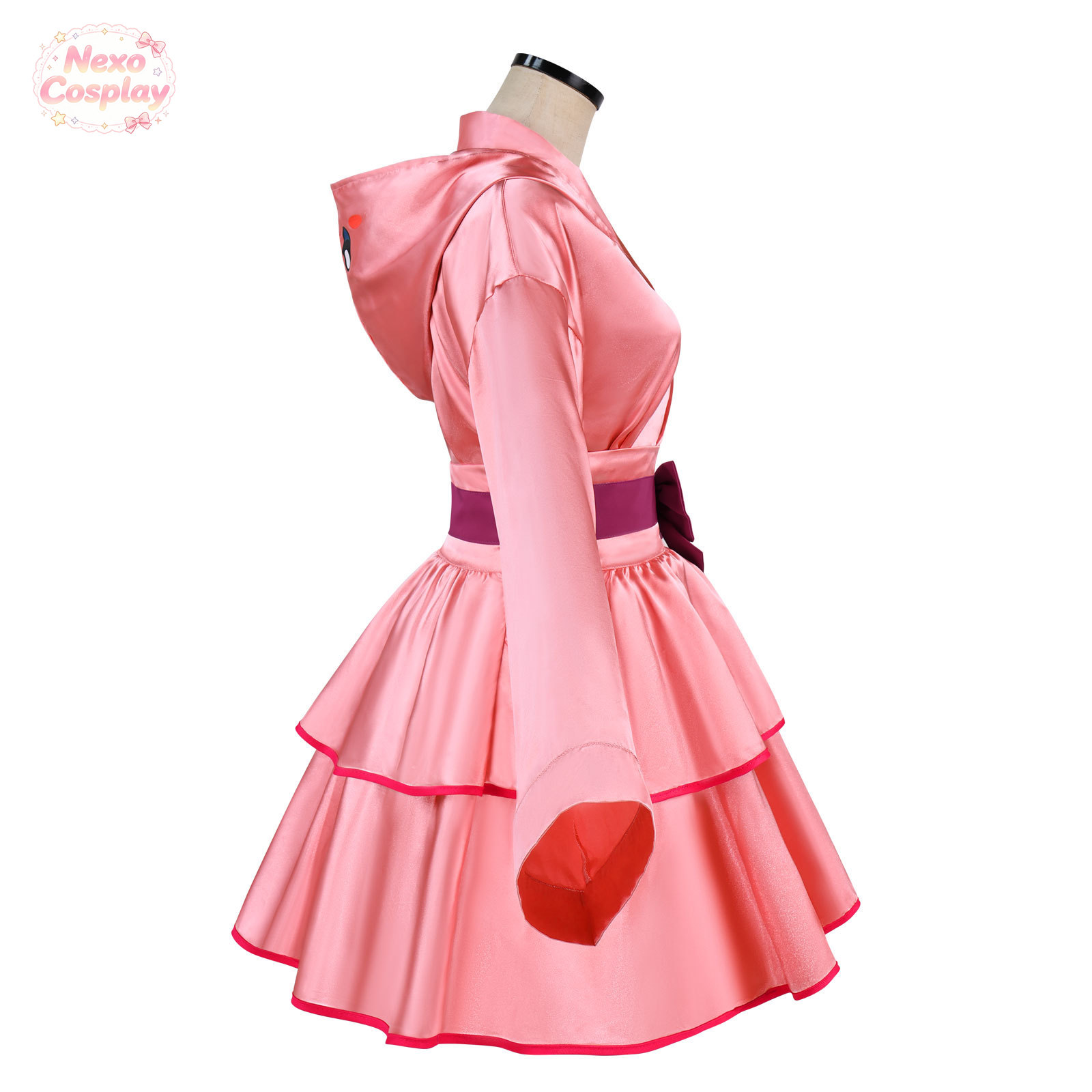 Pink ball Cosplay Costume Pink - огляд і ціна Anime Cosplay Kimono
