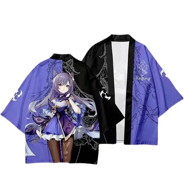 Genshin Impact Kaedehara Kazuh - огляд і ціна Anime Cosplay Kimono