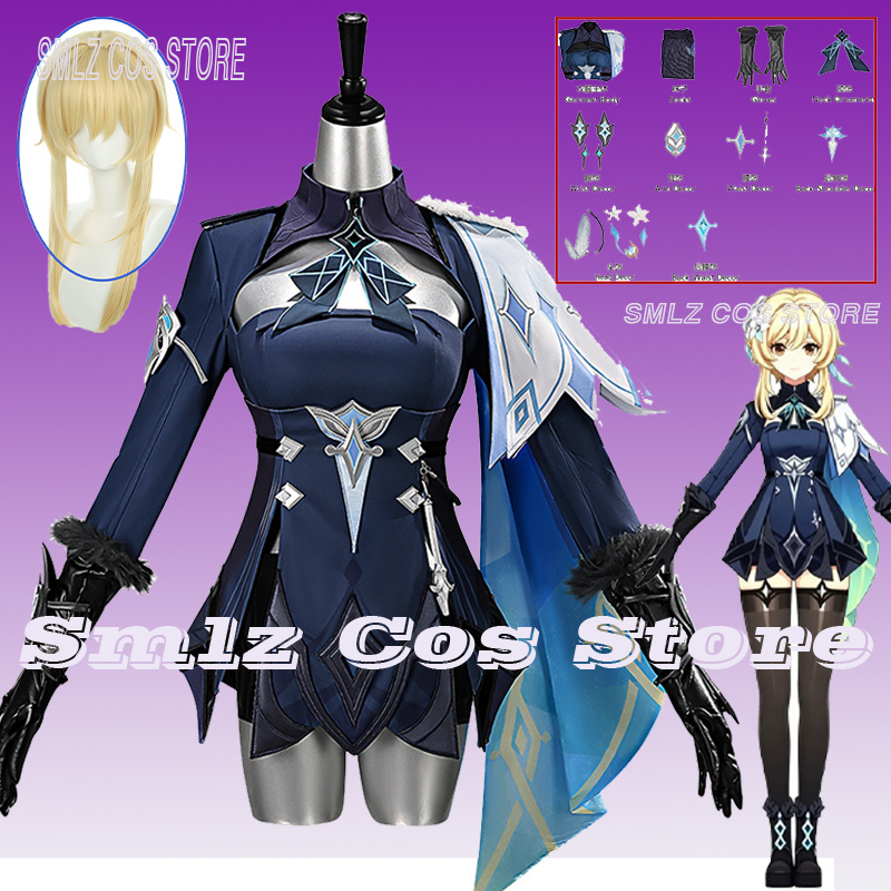 2026 Genshin Impact Traveler L - огляд і ціна Anime Cosplay Dress For Women
