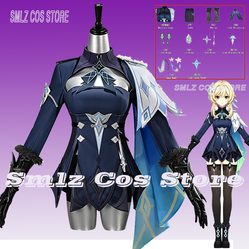2026 Genshin Impact Traveler L - огляд і ціна Anime Cosplay Dress For Women