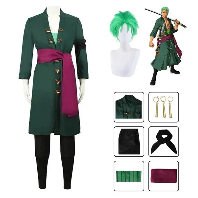 Anime Roronoa Cosplay Costume  - огляд і ціна Cosplay Anime Zoro