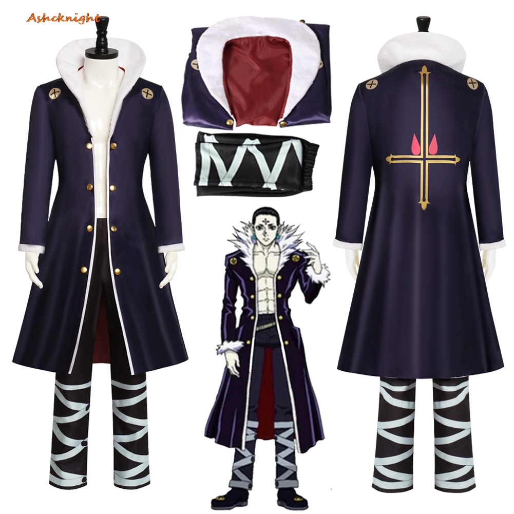 Anime Hunter Cosplay Feitan Po - огляд і ціна Anime Cosplay Outfits Male