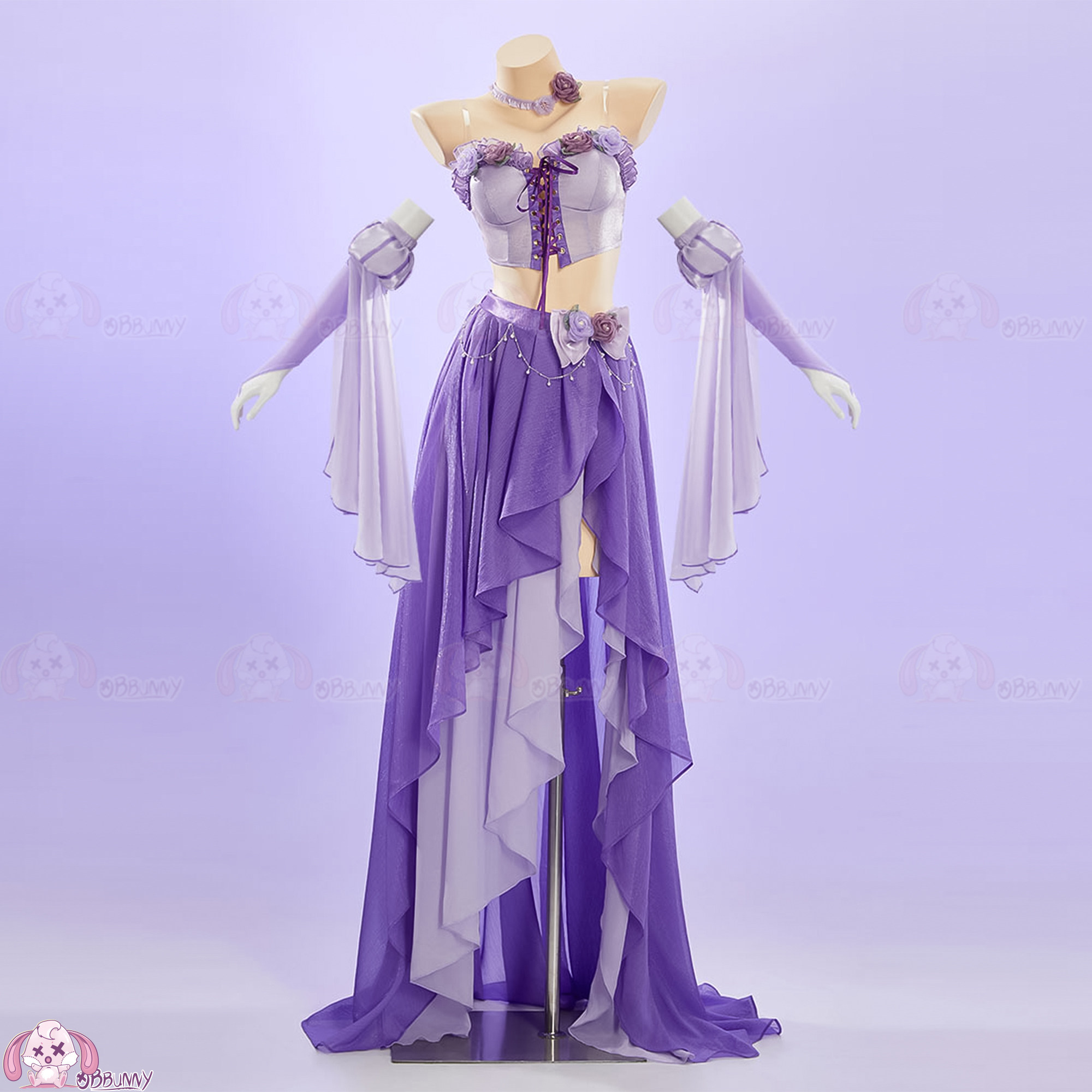 Purple Flower Fairy Light Elf  - огляд і ціна Anime Cosplay Dance