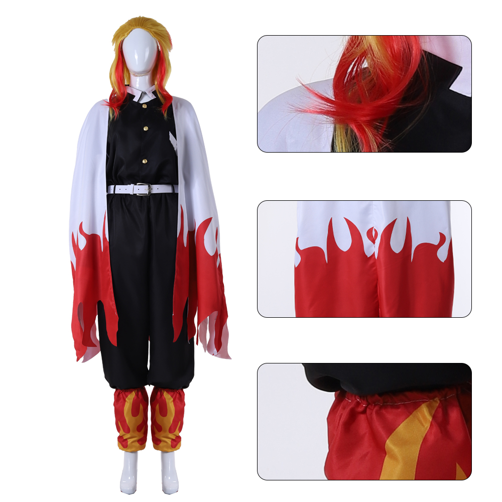 Flame Hashira Cosplay Uniform  - огляд і ціна Demon Slayer Haori