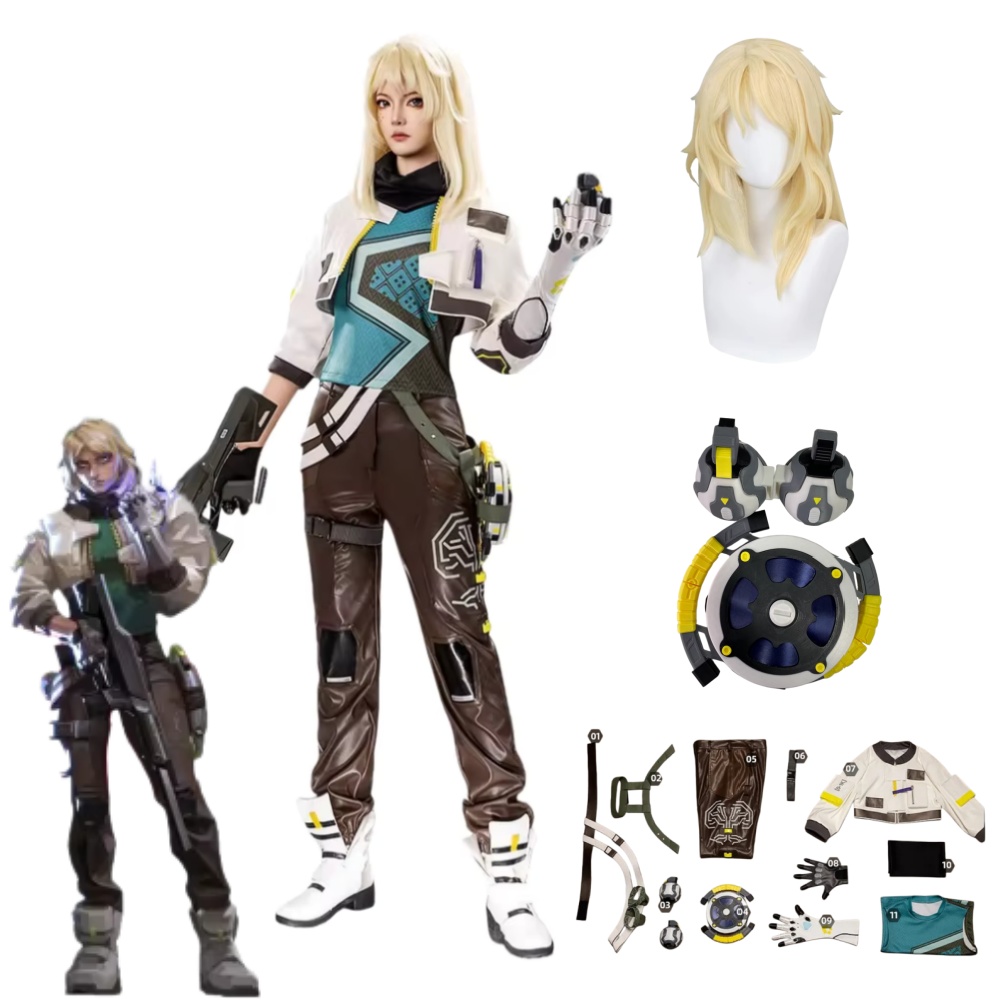 Deadlock Cosplay Costume Props - огляд і ціна Cosplay Anime Women