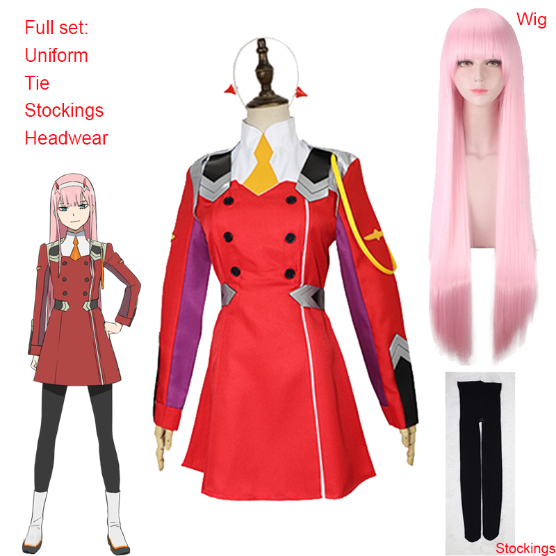 Anime 02 Dresses DARLING in th - огляд і ціна Anime Cosplay Zero Two