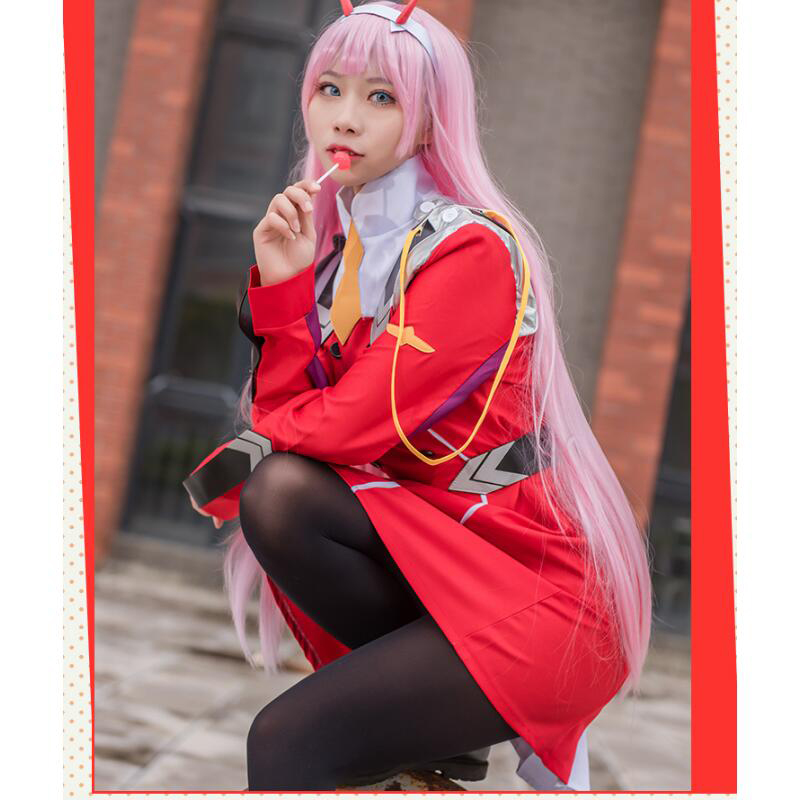 Anime 02 Dresses DARLING in th - огляд і ціна Anime Cosplay Zero Two